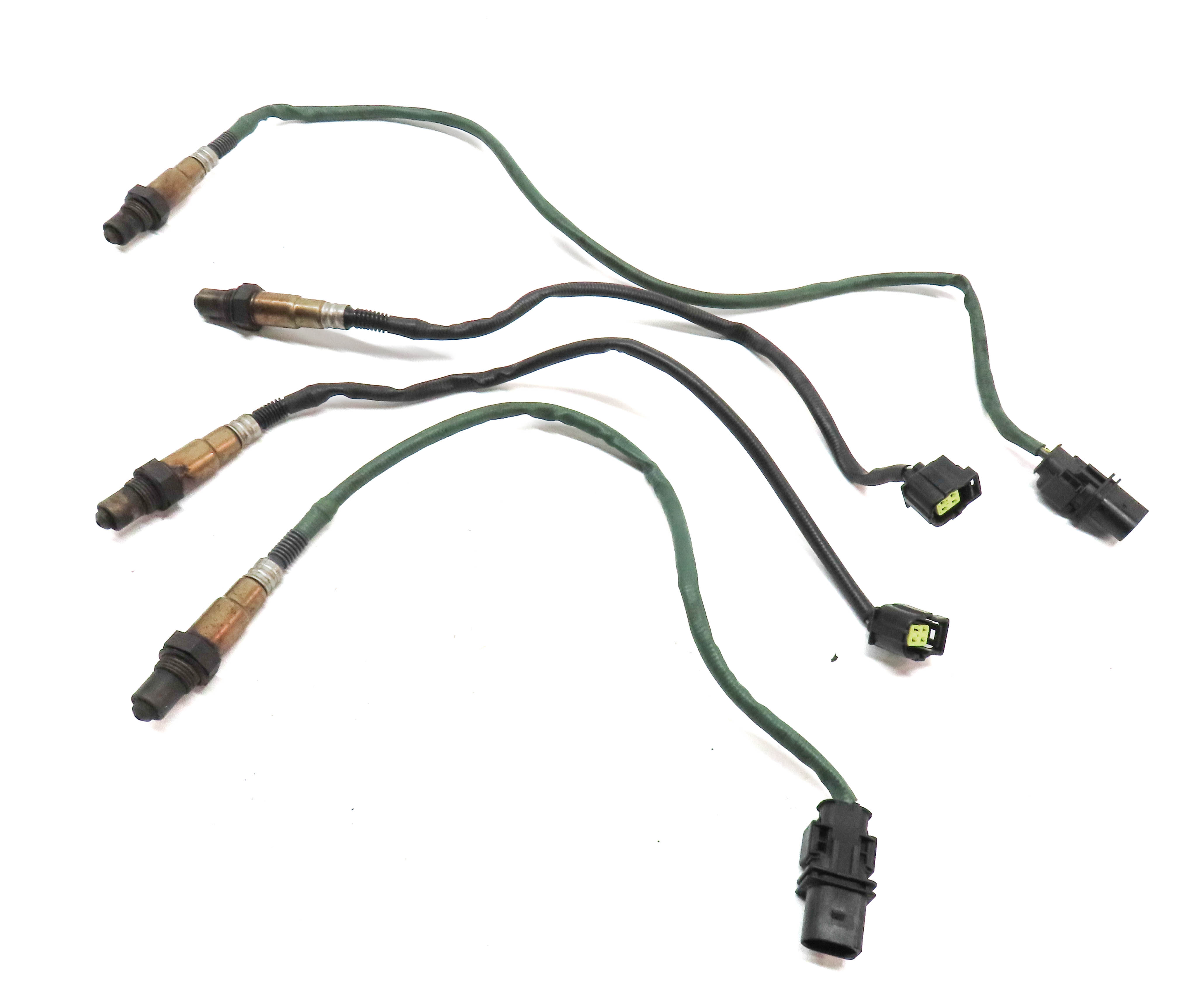 2010 MERCEDES E350 SEDAN (W212) 3.5L ENGINE OXYGEN O2 LAMBDA PROBE SENSOR SET/4 — exact item pictured
